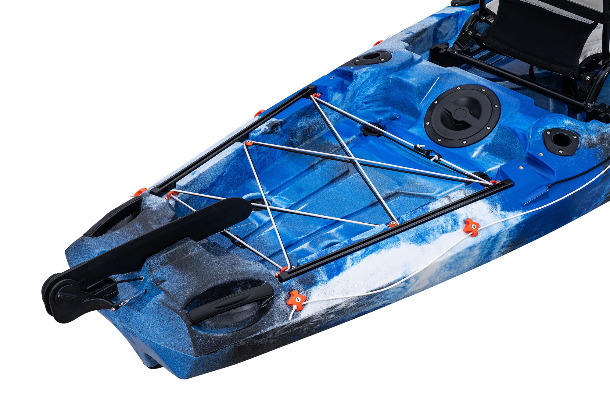 Galaxy Wildcat galinė bagažinė su bungee virvėmis