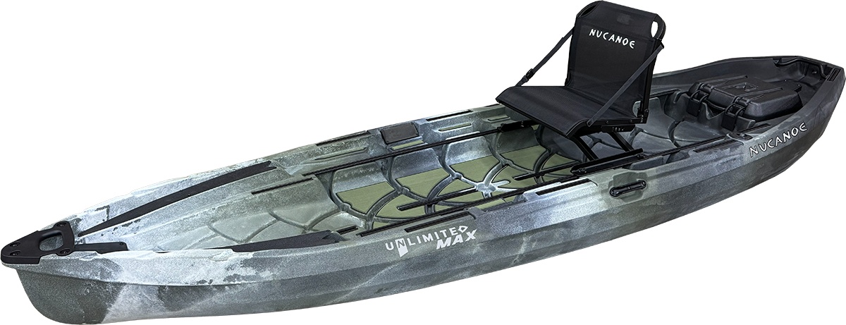 NuCanoe Unlimited Max variklio montavimas